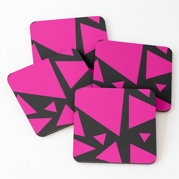 Item preview, Triangles in Magenta and Black designed and sold by LAEC-Shop.