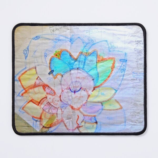 Item preview, Lotus House Plan designed and sold by Tereza Pilar Art.