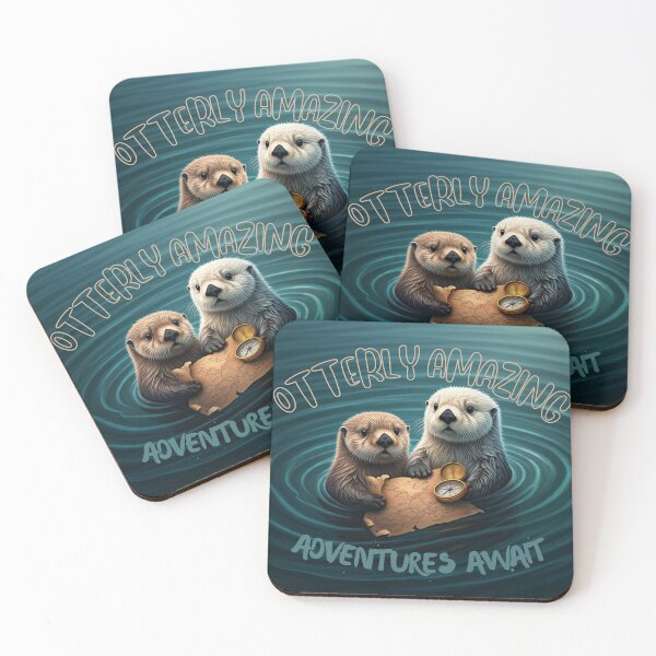 Item preview, Otterly Amazing Adventures Await designed and sold by FitEnvy.