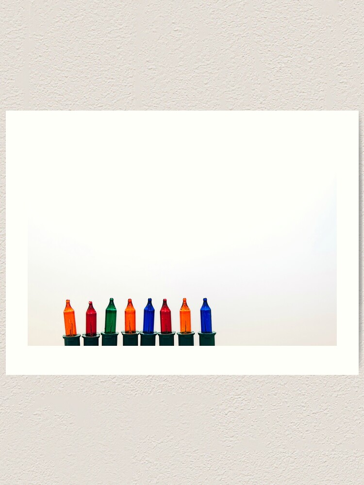 Alternate view of Christmas Lights Art Print
