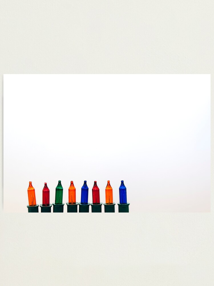 Alternate view of Christmas Lights Photographic Print
