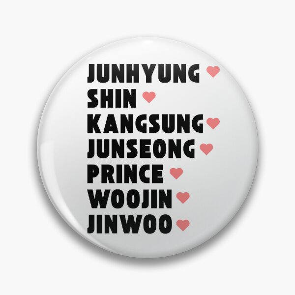Item preview, GHOST9 with Member Names Kpop Group Design designed and sold by AJUNICE STUDIO.