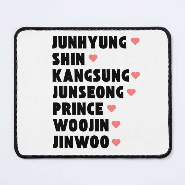 Item preview, GHOST9 with Member Names Kpop Group Design designed and sold by AJUNICE STUDIO.