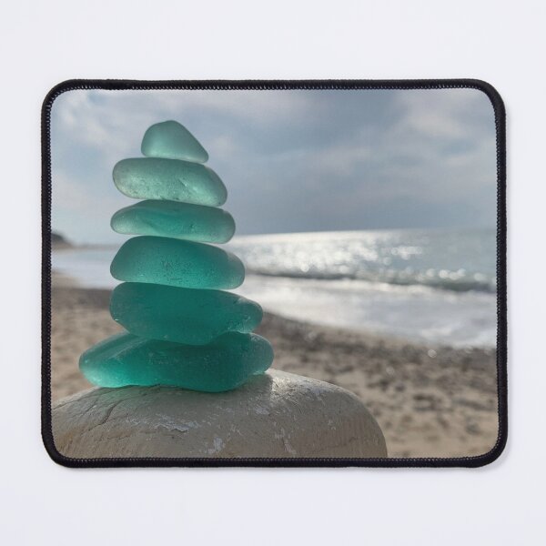 Item preview, Seaglass stack by the Mediterranean sea designed and sold by Jums-Med.