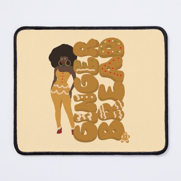 Item preview, Afro Pinup Gingerbread Girl designed and sold by petiteToulon.