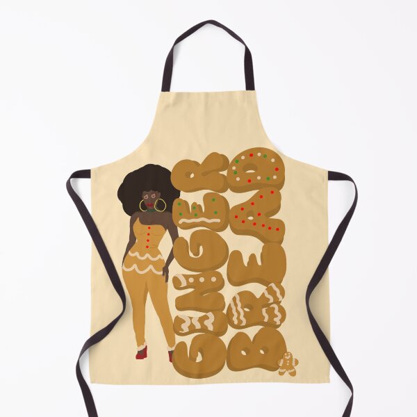 Item preview, Afro Pinup Gingerbread Girl designed and sold by petiteToulon.