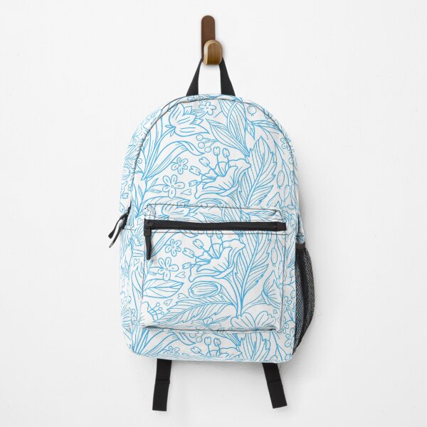 Item preview, Light Blue Flower Pattern designed and sold by Alittlemaebird.