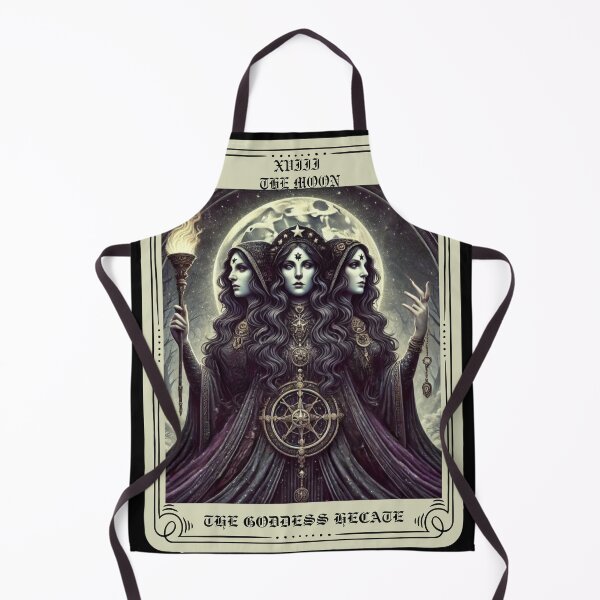 Item preview, The Goddess Hecate tarot card the moon designed and sold by MilkyForest.