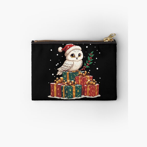 Item preview, Festive Hedwig Holiday Owl / christmas owl / owl xmas designed and sold by Krasnovaovaova.