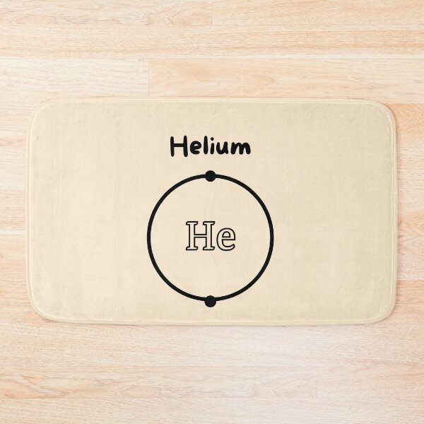 Item preview, Chemistry Helium Themed Products Electronic Configuration Of Helium Atomic Number 2 Helium Science Chemistry Teacher Student designed and sold by Surabhi Jain.