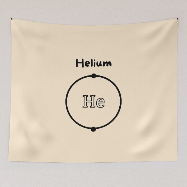 Item preview, Chemistry Helium Themed Products Electronic Configuration Of Helium Atomic Number 2 Helium Science Chemistry Teacher Student designed and sold by Surabhi Jain.