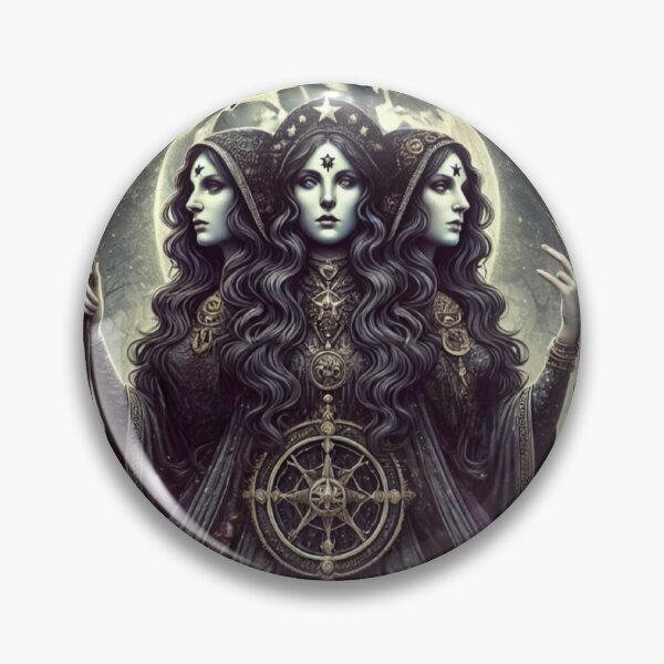 Item preview,  The Goddess Hecate tarot card the moon designed and sold by MilkyForest.