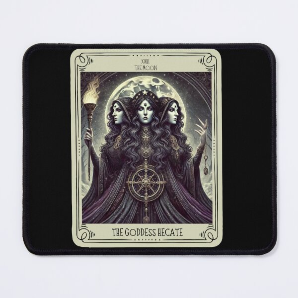 Item preview,  The Goddess Hecate tarot card the moon designed and sold by MilkyForest.