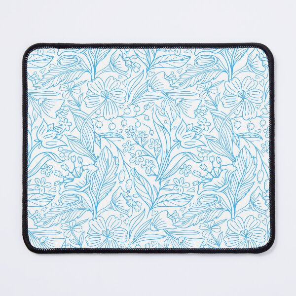 Item preview, Light Blue Flower Pattern designed and sold by Alittlemaebird.
