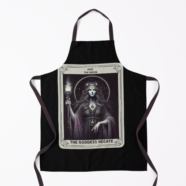 Item preview, The Goddess Hecate tarot card the moon designed and sold by MilkyForest.