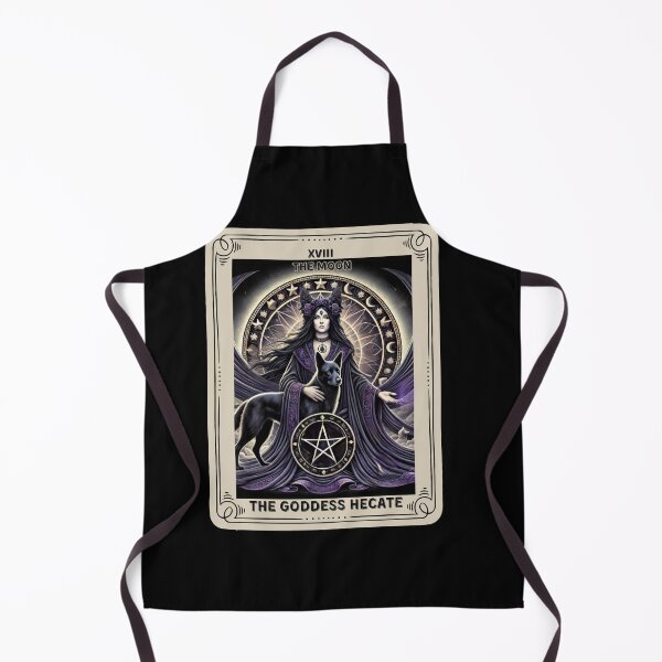 Item preview, The Goddess Hecate tarot card the moon designed and sold by MilkyForest.