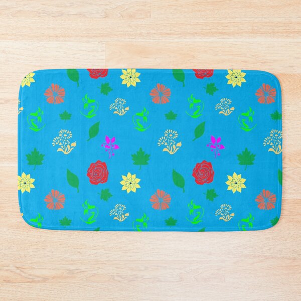 Item preview, Floral Fusion: A whimsical pattern with flowers and leaves in vibrant colors, creating a magical and dreamy atmosphere Gift. designed and sold by Camel & Quirk.