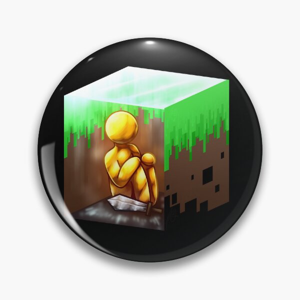 Item preview, alan becker gold cube designed and sold by FallenAngelSalt.