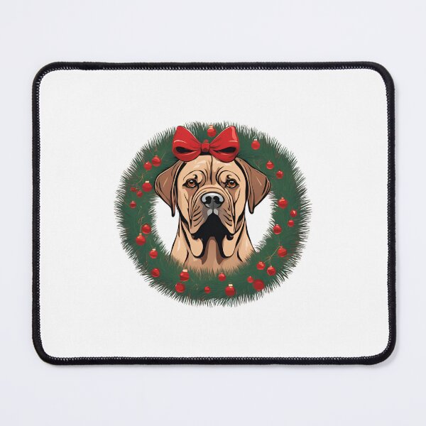 Item preview, Jolly Christmas - Dogue de Bordeaux Nose Edition designed and sold by GoodyPaws.