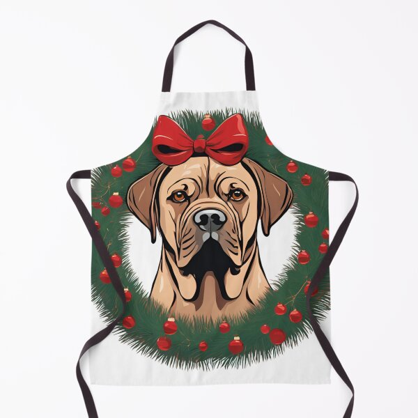 Item preview, Jolly Christmas - Dogue de Bordeaux Nose Edition designed and sold by GoodyPaws.