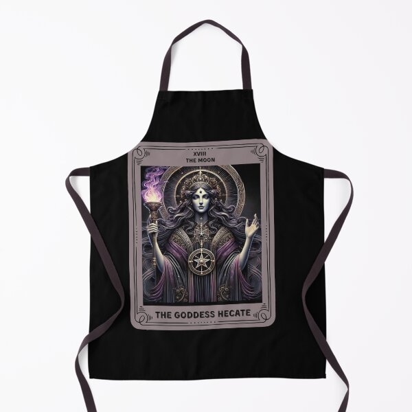 Item preview, The Goddess Hecate tarot card the moon designed and sold by MilkyForest.