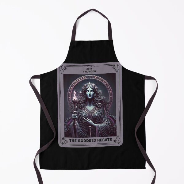 Item preview, The Goddess Hecate tarot card the moon designed and sold by MilkyForest.