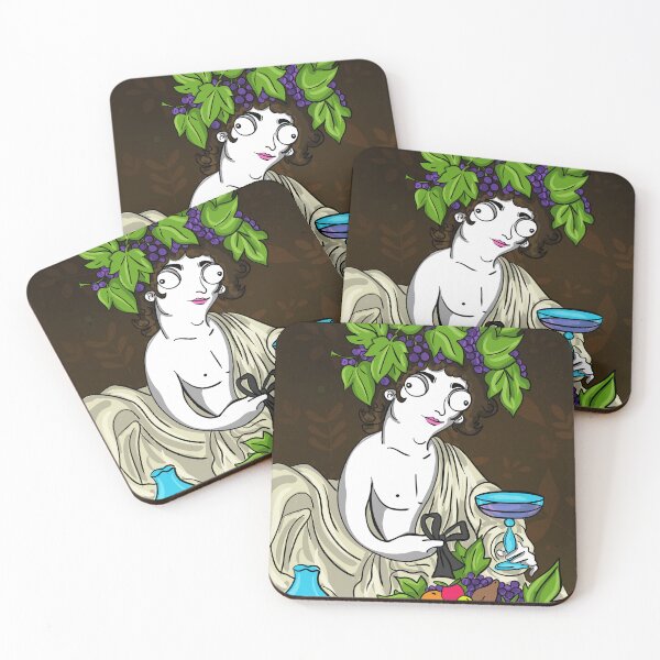 Item preview, Bacchus in Cartoonia - Divine and Hilarious designed and sold by Arte Cartoon From TagTeam Group.