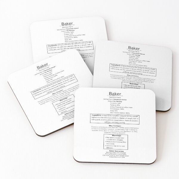 Item preview, Baker Label (Different Font) designed and sold by Sweet-Stitches.