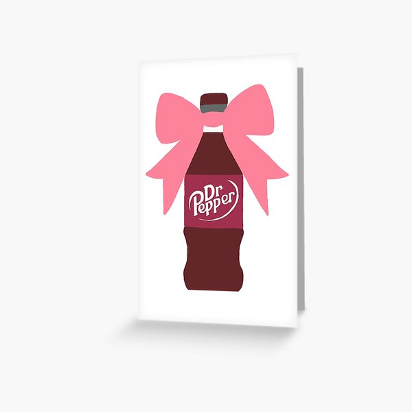 Artikel-Vorschau von Dr Pepper mit Schleife, designt und verkauft von kenziesarah.