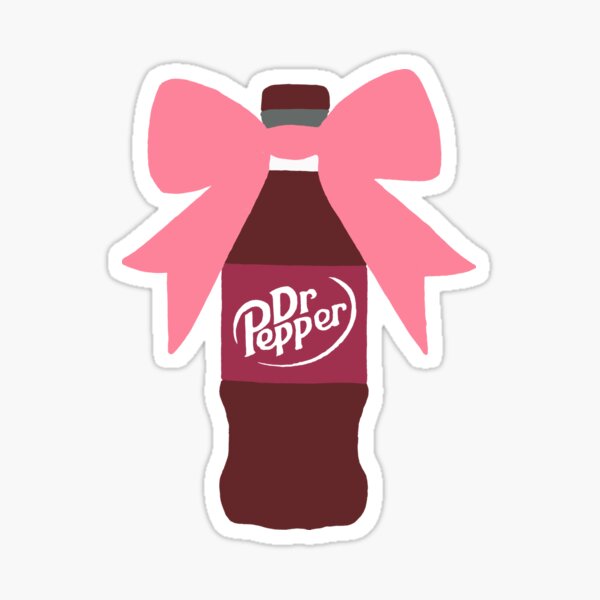 Item preview, Dr Pepper with Bow designed and sold by kenziesarah.