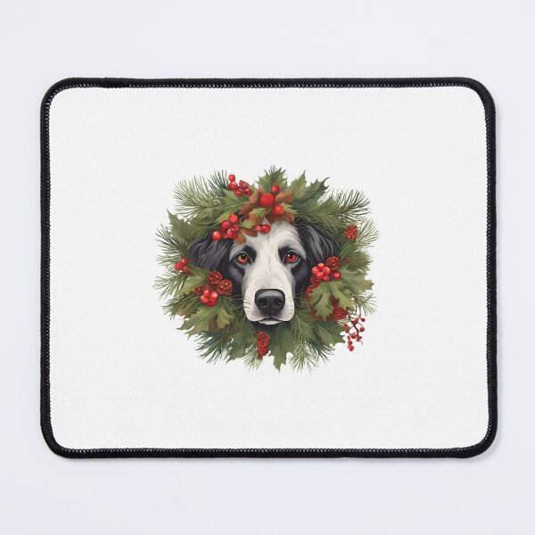 Item preview, Jolly Christmas - Landseer Nose Edition designed and sold by GoodyPaws.