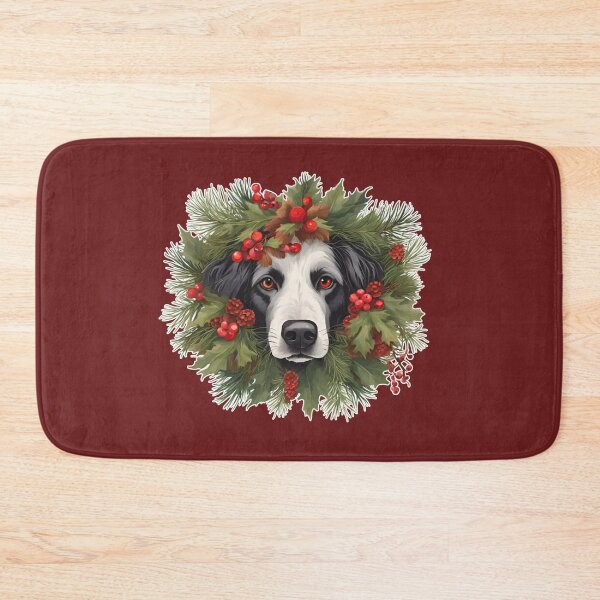 Item preview, Jolly Christmas - Landseer Nose Edition designed and sold by GoodyPaws.