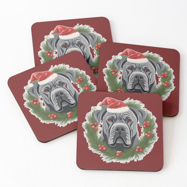 Item preview, Jolly Christmas - Mastino Napoletano Nose Edition designed and sold by GoodyPaws.