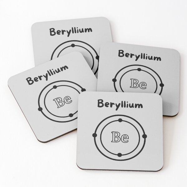 Item preview, Beryllium Electronic Configuration Chemistry Periodic Table Atomic Number 4 Beryllium designed and sold by Surabhi Jain.