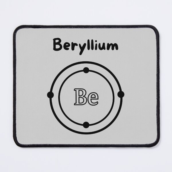 Item preview, Beryllium Electronic Configuration Chemistry Periodic Table Atomic Number 4 Beryllium designed and sold by Surabhi Jain.