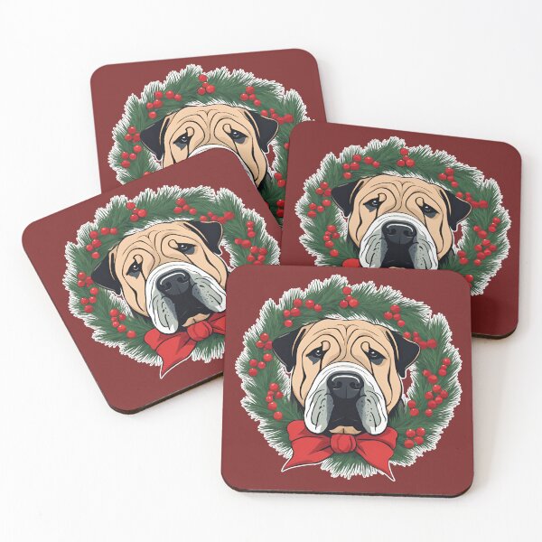 Item preview, Jolly Christmas - Shar Pei Nose Edition designed and sold by GoodyPaws.