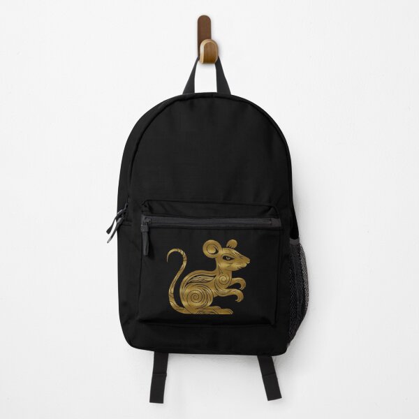 Item preview, The Rat - Chinese Zodiac - Tribal Gold designed and sold by TrippyOutfitter.