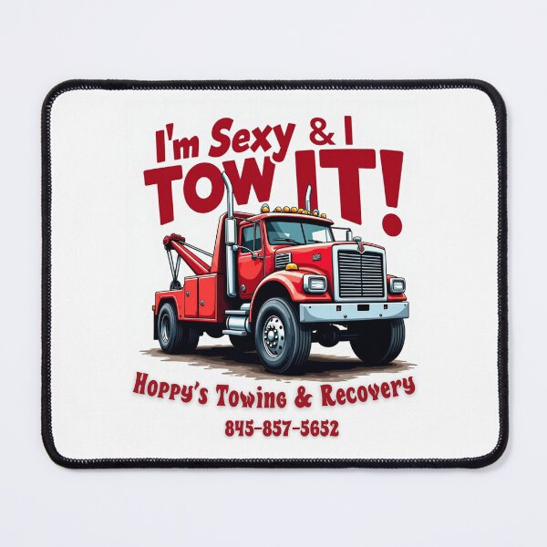 Item preview, Hoppy's Towing & Recovery! Tow Truck Swagger designed and sold by Shabby Script Archive | Digital Designer .