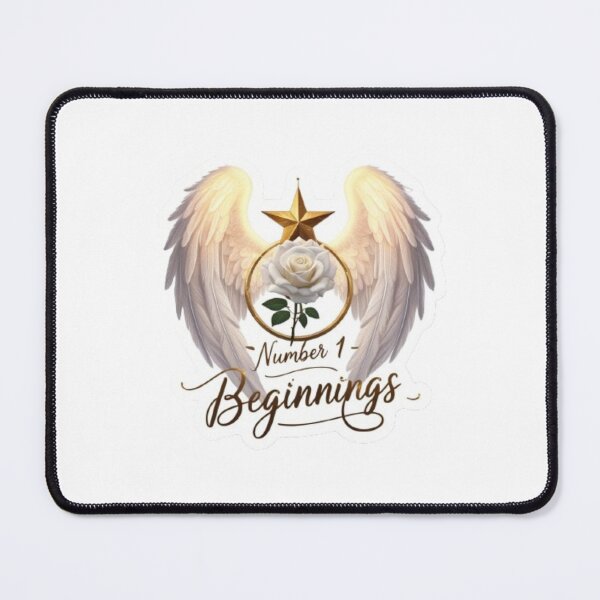 Item preview, Number 1 Beginning- Angel Number Art designed and sold by Mudastro Astrology.