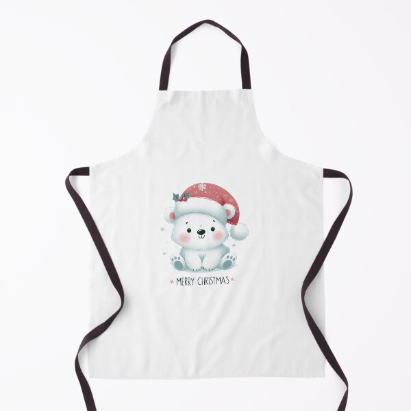 Item preview, Sweet Merry Christmas Baby Polar Bear designed and sold by nicnacc.