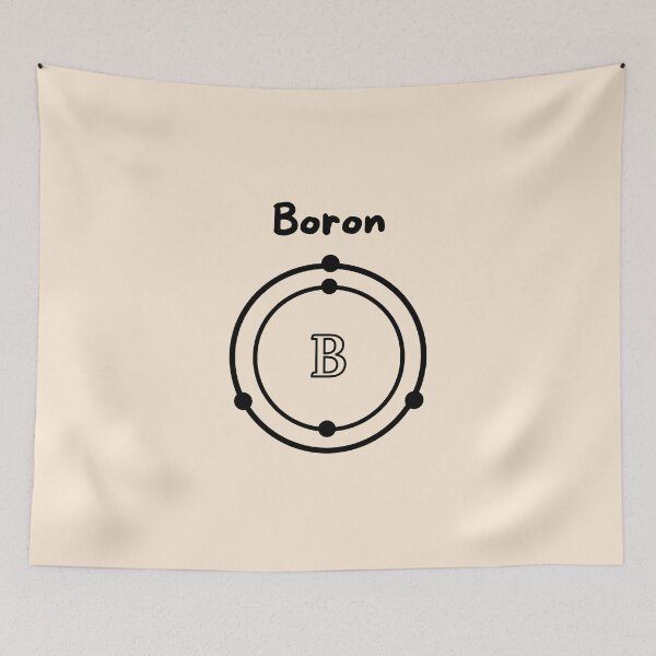 Item preview, Boron Electronic Configuration Chemistry Periodic Table Atomic Number 5 Boron designed and sold by Surabhi Jain.