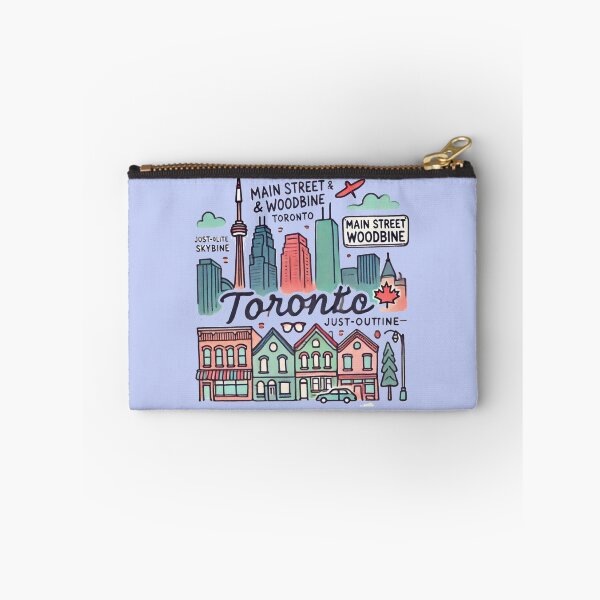 Item preview, Main Street & Woodbine Toronto Minimalist Sticker Design,  designed and sold by PaintMeWorld.