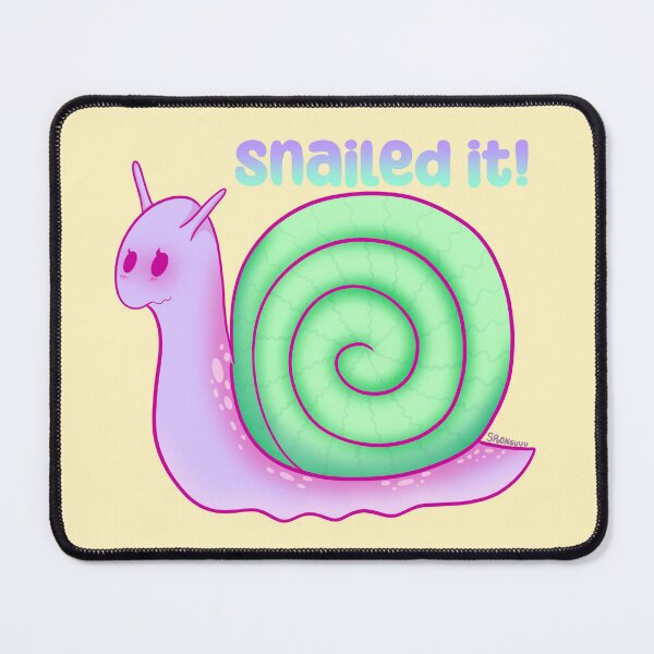 Item preview, SNAILED IT! designed and sold by HelloBattsu.