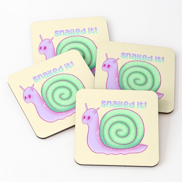 Item preview, SNAILED IT! designed and sold by HelloBattsu.