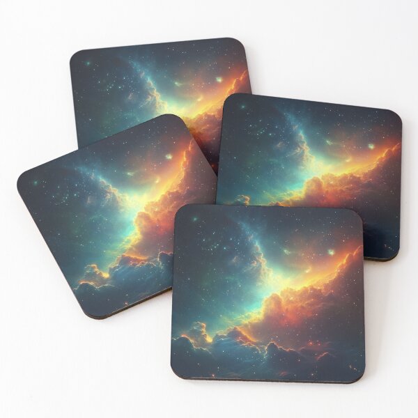Item preview, Vibrant cosmic clouds glow designed and sold by brandway.