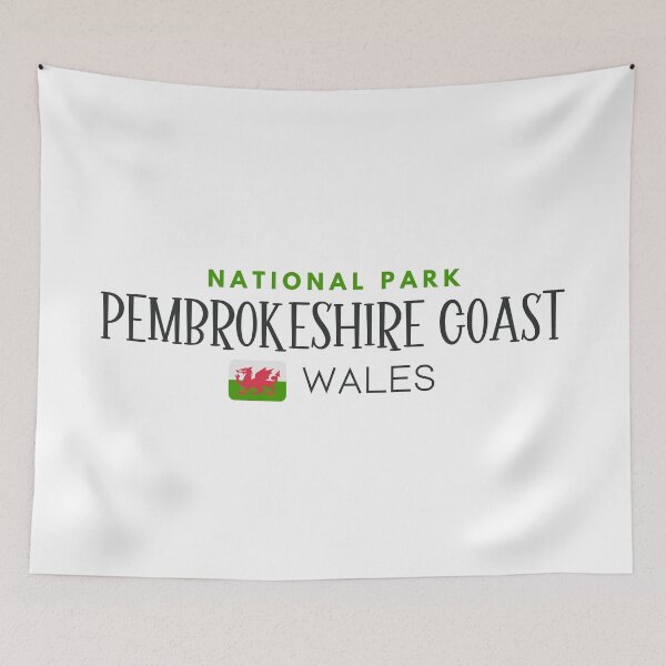 Item preview, Pembrokeshire Coast National Park - Wales  designed and sold by StudioRedKoala.
