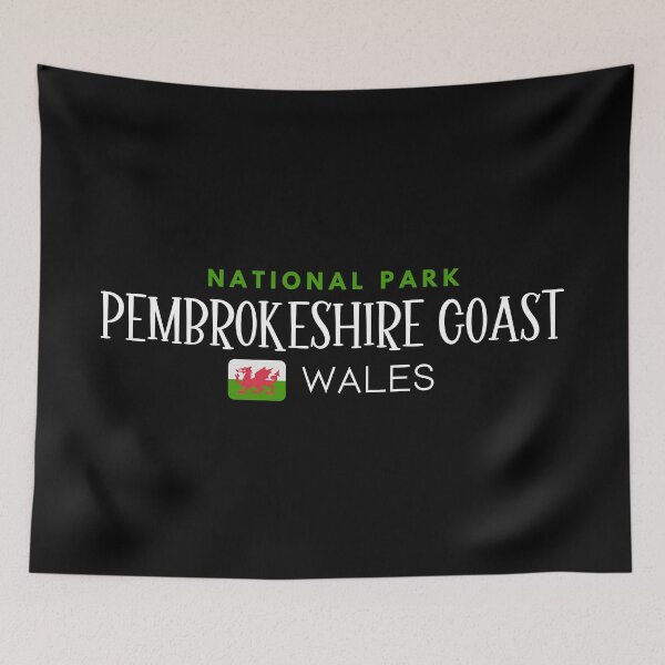 Item preview, Pembrokeshire Coast National Park - Wales  designed and sold by StudioRedKoala.