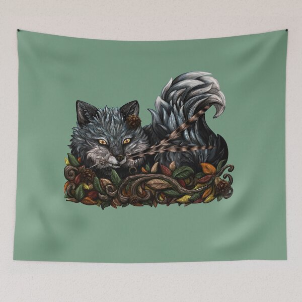 Item preview, Autumn fox  designed and sold by StudioCorvid.