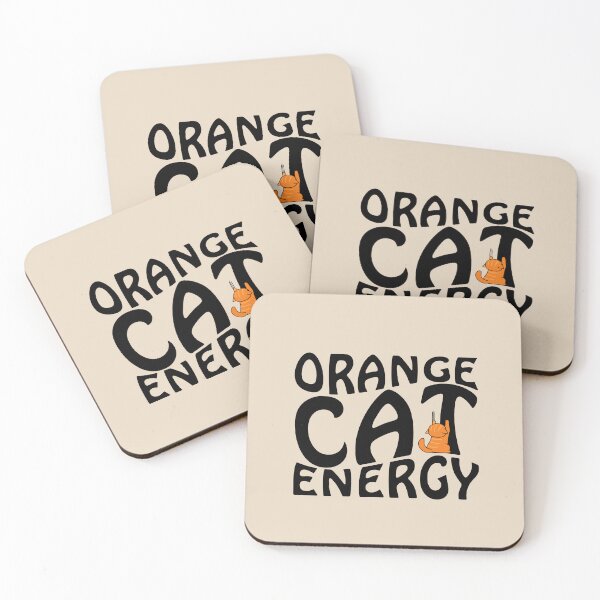 Item preview, Orange Cat Energy designed and sold by erikannegarcia.