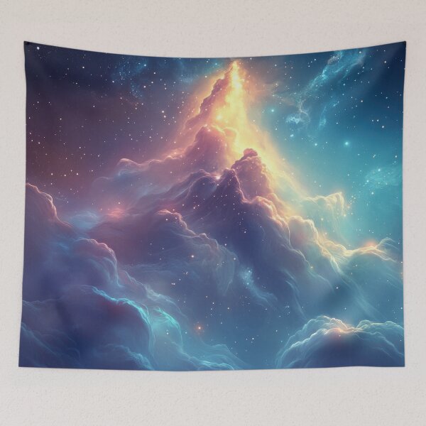 Item preview, Beautiful cosmic clouds with vibrant colors designed and sold by brandway.